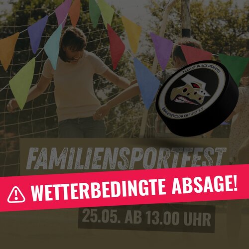 Familiensportfest abgesagt
