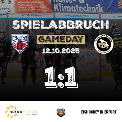 Spielabbruch am Pferdeturm