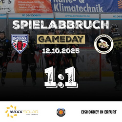 Spielabbruch Indians