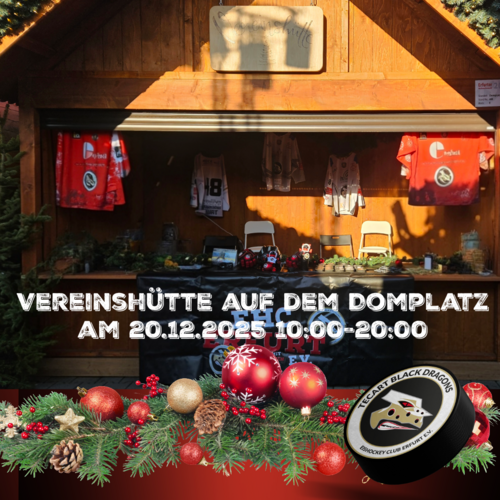 Besucht die Vereinshütte Domplatz