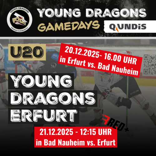 U20-Eishockeyteam mit Doppel-Einsatz