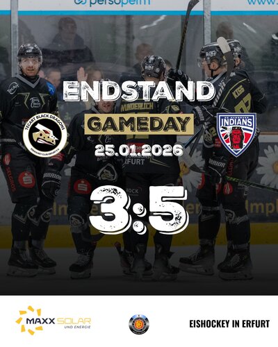 Erfurt unterliegt den Indians - knapp!