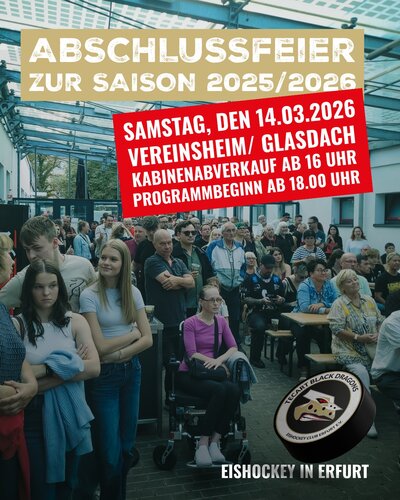 Saisonabschlussfeier - seid Ihr dabei?