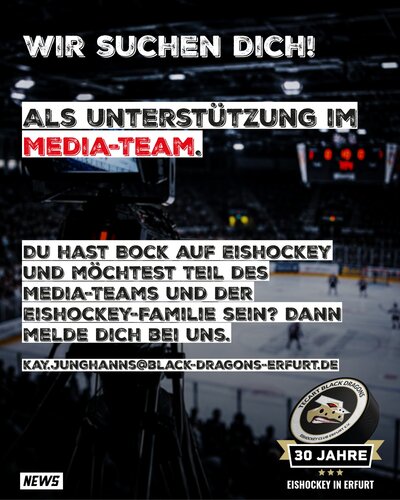 Werde Teil unseres Media-Teams!